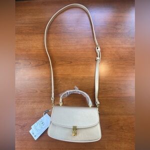 NWT Scarleton Top Handle Crossbody Bag H2115 Gold